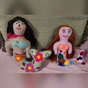 Colorful MAYAN Mermaid Dolls